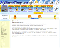 Tablet Screenshot of myphonestrap.com